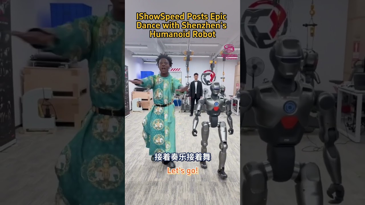 Fix4Bot.com: Humanoid Robot Repair - IShowSpeed's Dance Partner
